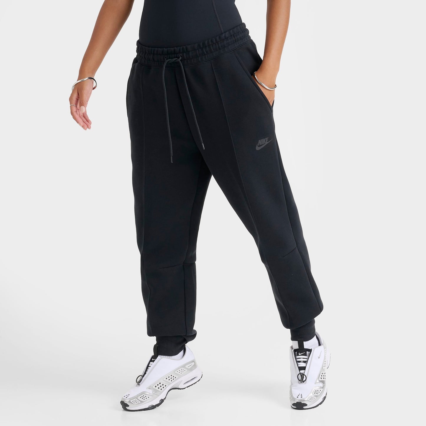 Women's Nike Sportswear Tech Fleece Jogger Pants - Black/Black