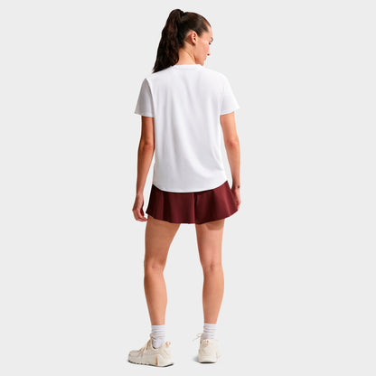 Women's Nike One Classic Dri-FIT Short-Sleeve T-Shirt - White/Black