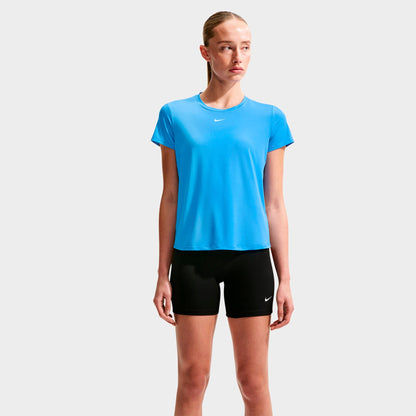 Women's Nike One Classic Dri-FIT Short-Sleeve T-Shirt - University Blue/White
