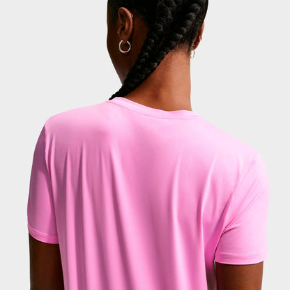 Women's Nike One Classic Dri-FIT Short-Sleeve T-Shirt - Light Magenta/White