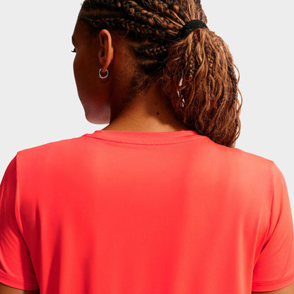 Women's Nike One Classic Dri-FIT Short-Sleeve T-Shirt - Light Crimson/White