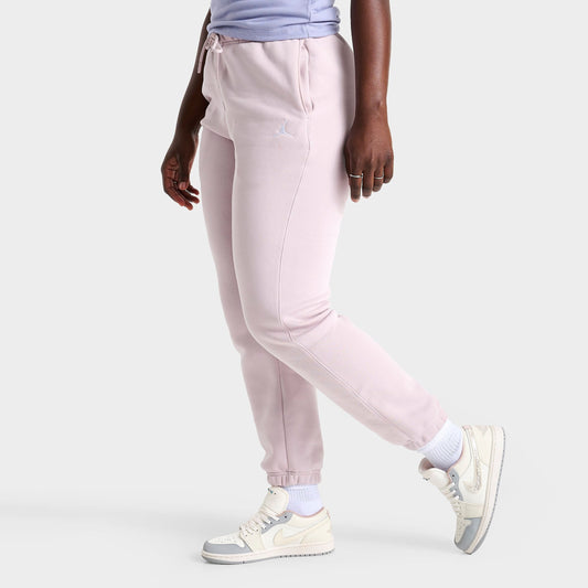 Women's Jordan Brooklyn Fleece Pants - Particle Rose/White