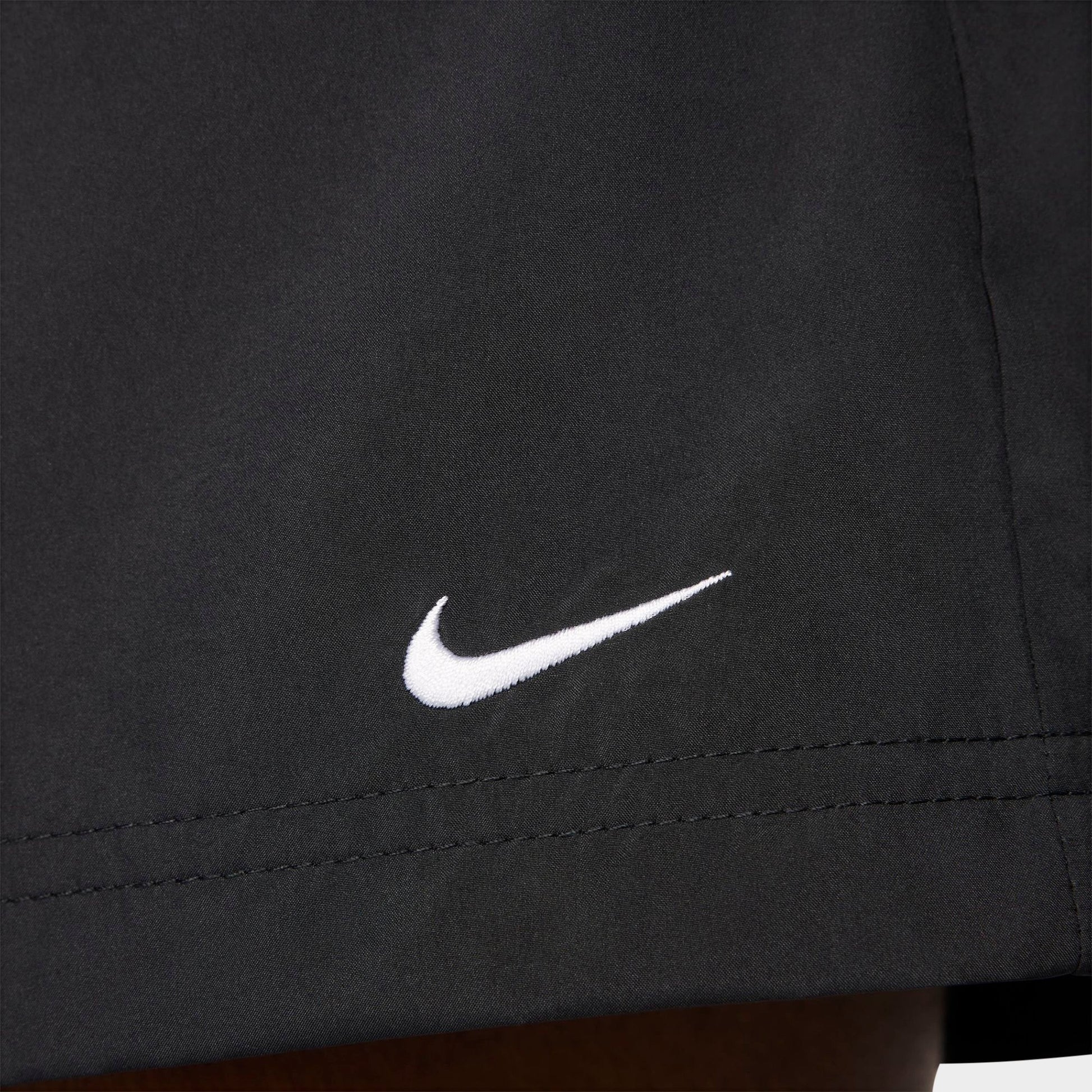 Women's Nike Sportswear Classic Mid-Rise Woven Shorts - Black/White
