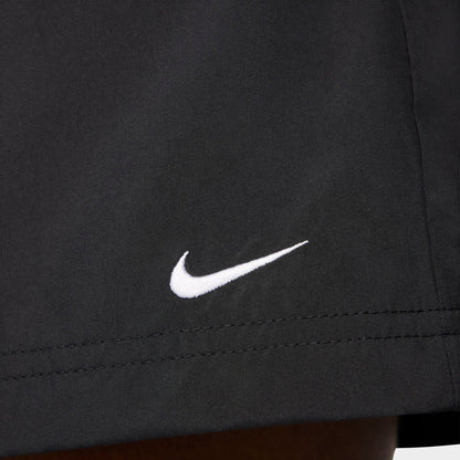 Women's Nike Sportswear Classic Mid-Rise Woven Shorts - Black/White