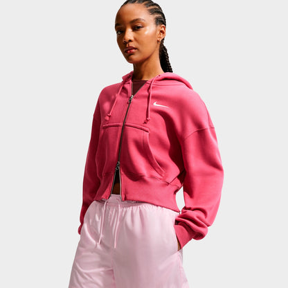 Women's Nike Sportswear Classic Mid-Rise Woven Shorts - Pink Foam/Sail
