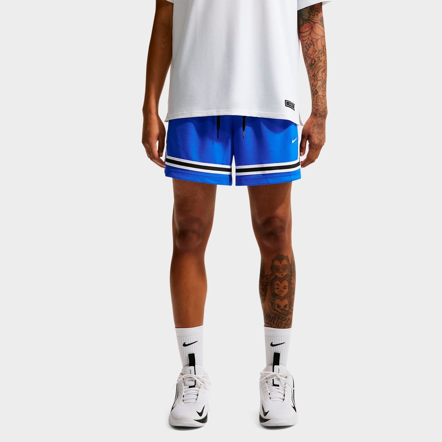 Women's Nike Crossover Dri-FIT 5" Basketball Shorts - Hyper Royal/Black/White