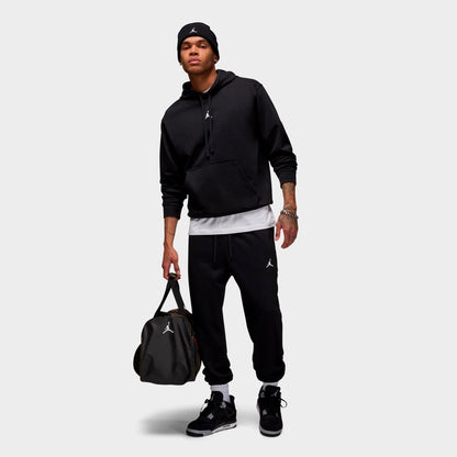 Men's Jordan Dri-FIT Sport Crossover Fleece Jogger Pants - Black/White