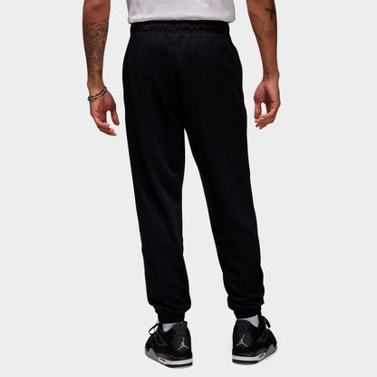 Men's Jordan Dri-FIT Sport Crossover Fleece Jogger Pants - Black/White