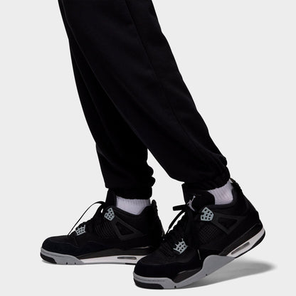 Men's Jordan Dri-FIT Sport Crossover Fleece Jogger Pants - Black/White