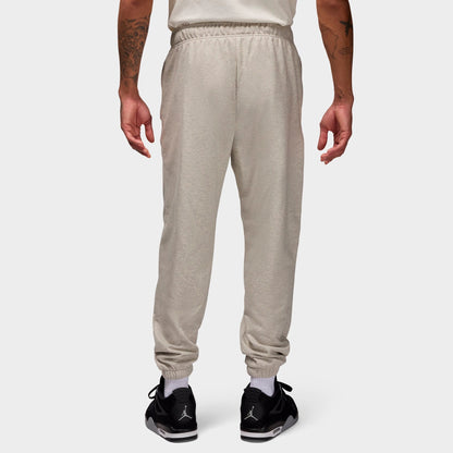 Men's Jordan Dri-FIT Sport Crossover Fleece Jogger Pants - Grey Heather/White