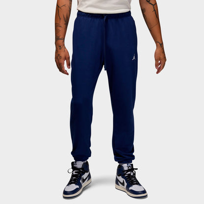 Men's Jordan Dri-FIT Sport Crossover Fleece Jogger Pants - Midnight Navy/White