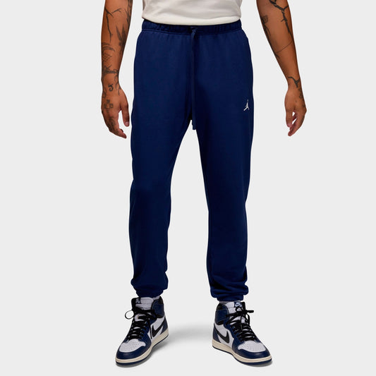 Men's Jordan Dri-FIT Sport Crossover Fleece Jogger Pants - Midnight Navy/White