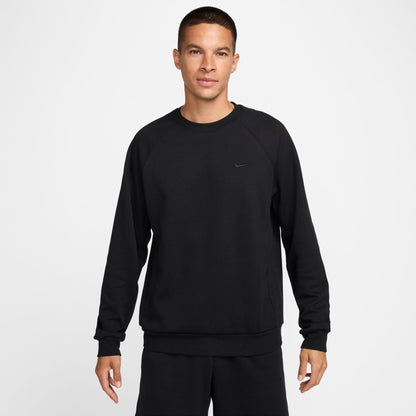 Men's Nike Primary Dri-FIT UV Versatile Crewneck Sweatshirt - Black/Black