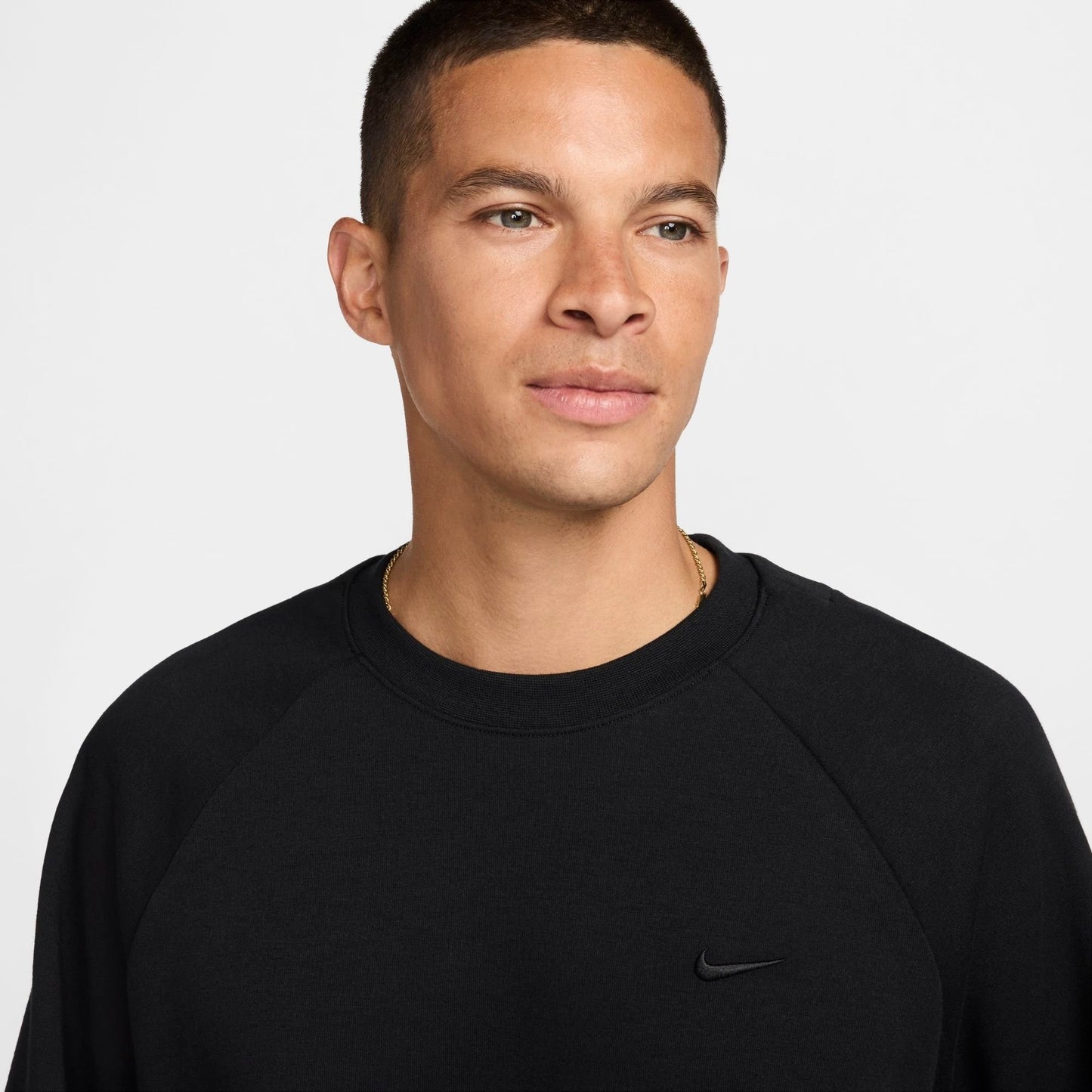 Men's Nike Primary Dri-FIT UV Versatile Crewneck Sweatshirt - Black/Black