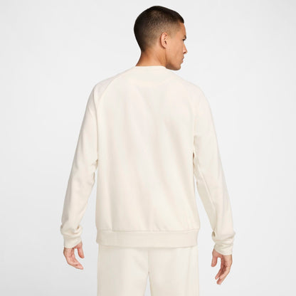 Men's Nike Primary Dri-FIT UV Versatile Crewneck Sweatshirt - Pale Ivory/Pale Ivory