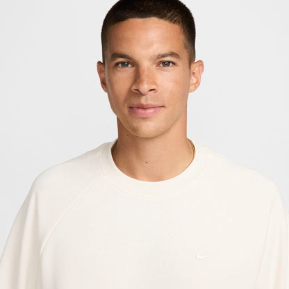 Men's Nike Primary Dri-FIT UV Versatile Crewneck Sweatshirt - Pale Ivory/Pale Ivory