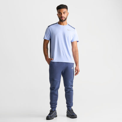 Men's Nike Miler Short-Sleeve Running Top - Cobalt Bliss/Diffused Blue