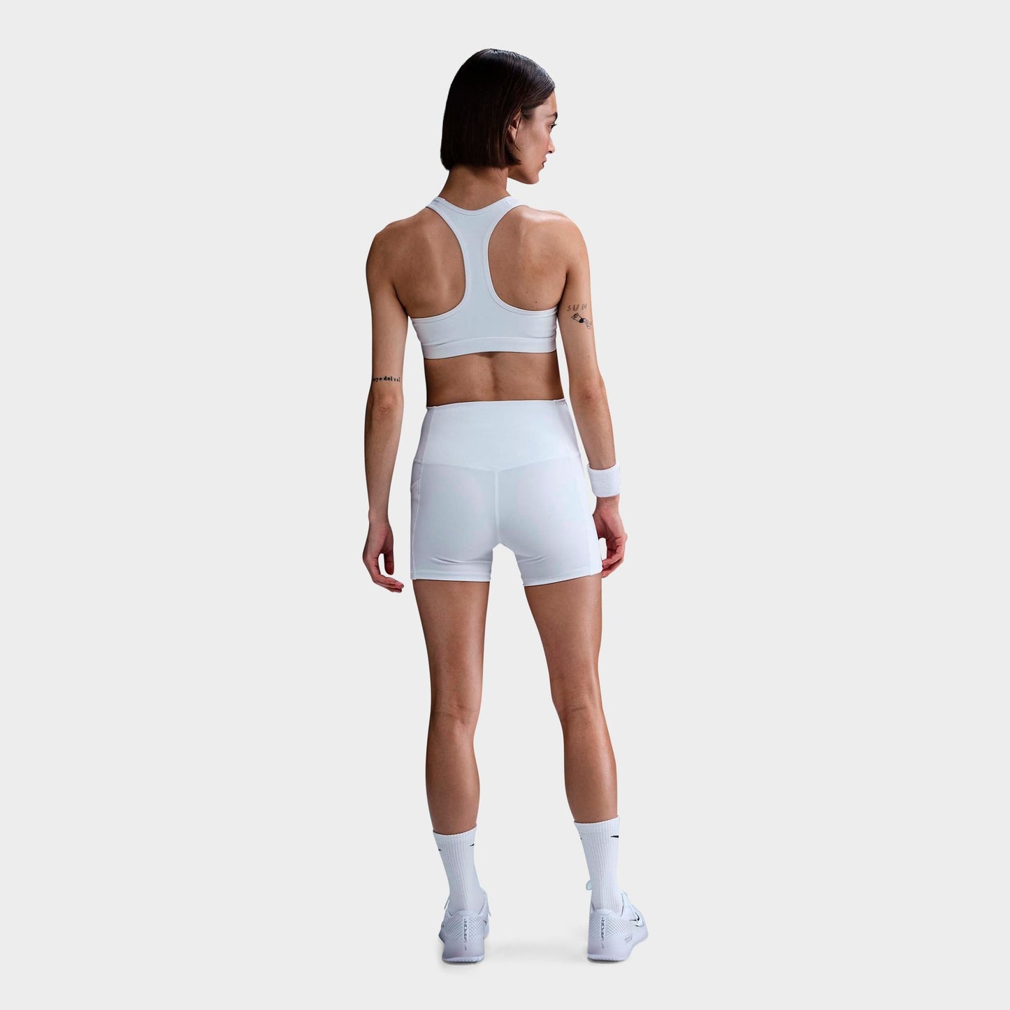 Women's NikeCourt Dri-FIT Tennis Shorts - White/Black