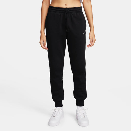 Women's Nike Sportswear Phoenix Fleece Mid-Rise Jogger Sweatpants - Black/Sail