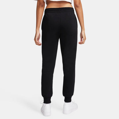 Women's Nike Sportswear Phoenix Fleece Mid-Rise Jogger Sweatpants - Black/Sail