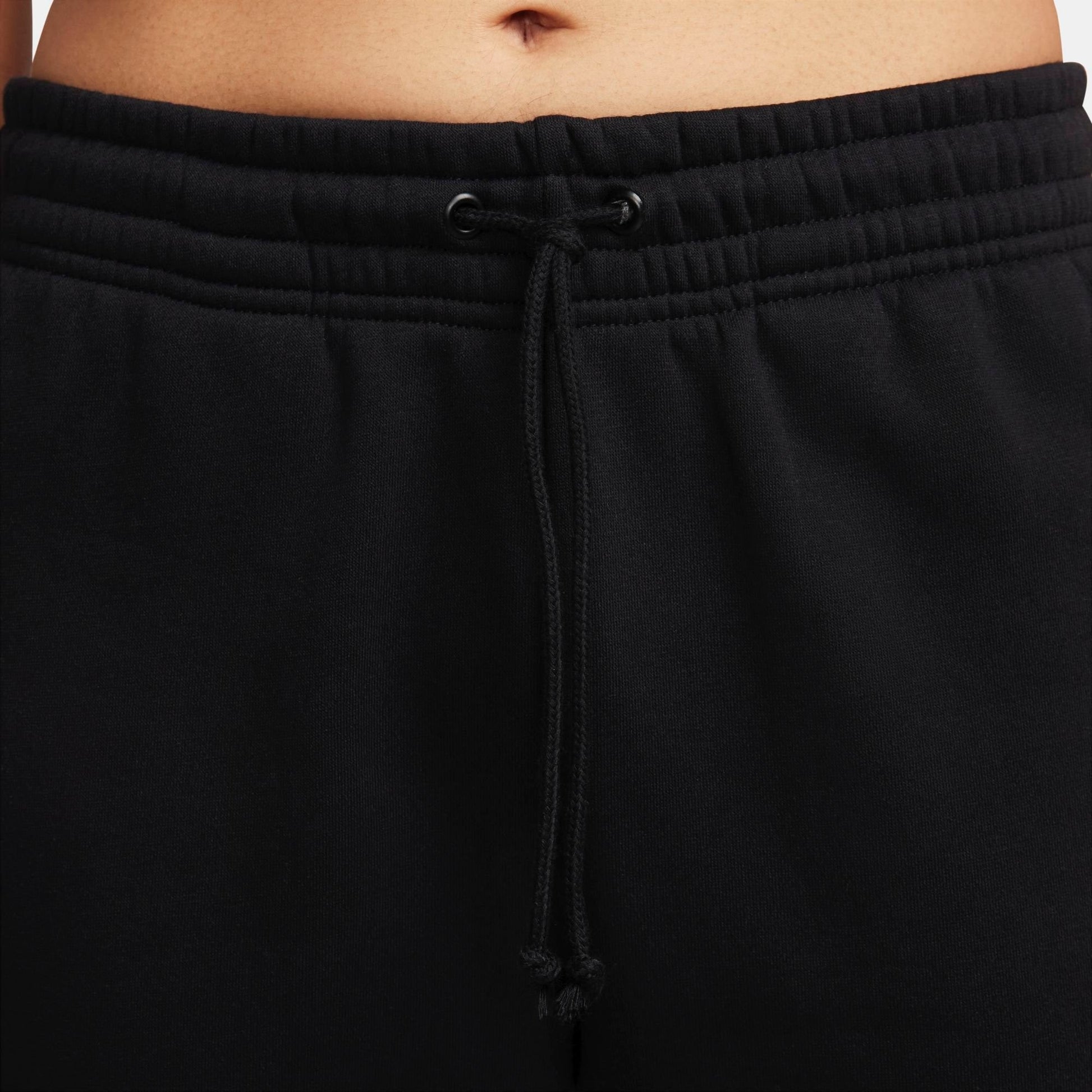 Women's Nike Sportswear Phoenix Fleece Mid-Rise Jogger Sweatpants - Black/Sail