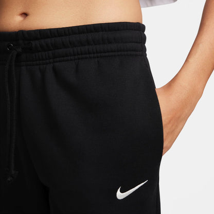 Women's Nike Sportswear Phoenix Fleece Mid-Rise Jogger Sweatpants - Black/Sail