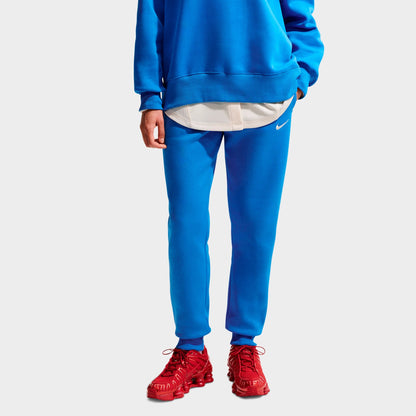 Women's Nike Sportswear Phoenix Fleece Mid-Rise Jogger Sweatpants - Light Photo Blue/Sail