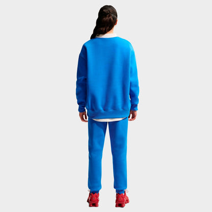 Women's Nike Sportswear Phoenix Fleece Mid-Rise Jogger Sweatpants - Light Photo Blue/Sail