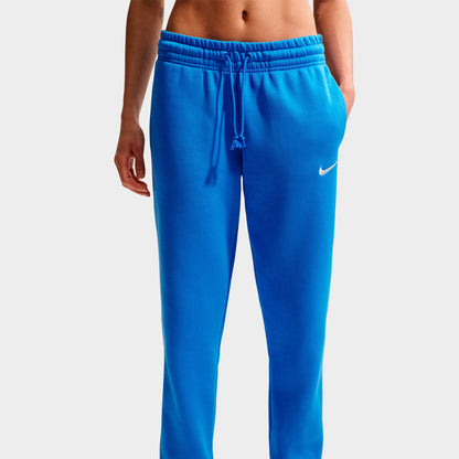 Women's Nike Sportswear Phoenix Fleece Mid-Rise Jogger Sweatpants - Light Photo Blue/Sail