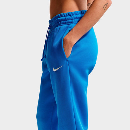 Women's Nike Sportswear Phoenix Fleece Mid-Rise Jogger Sweatpants - Light Photo Blue/Sail