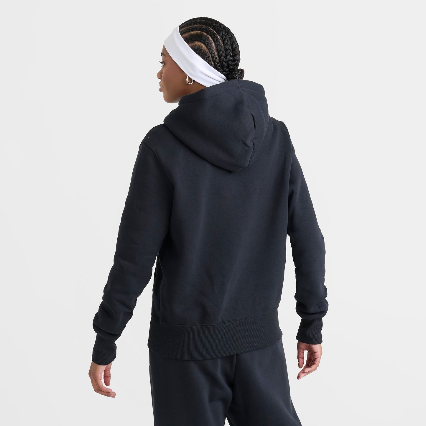 Women's Nike Sportswear Phoenix Fleece Pullover Hoodie - Black
