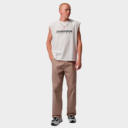 Men's Jordan Essentials Woven Pants - Khaki/Sail
