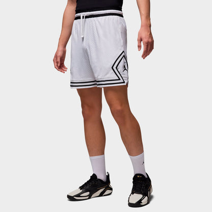 Men's Jordan Sport Dri-FIT Mesh Diamond Shorts - Black/White/White