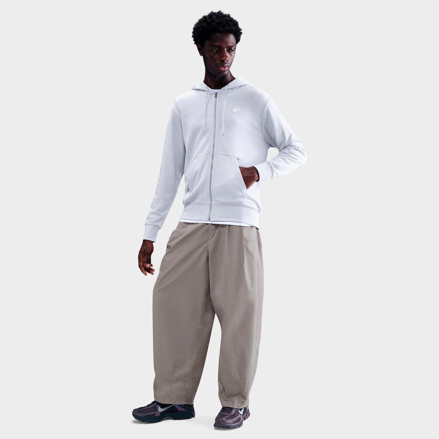Men's Nike Club Balloon Pants - College Grey/College Grey