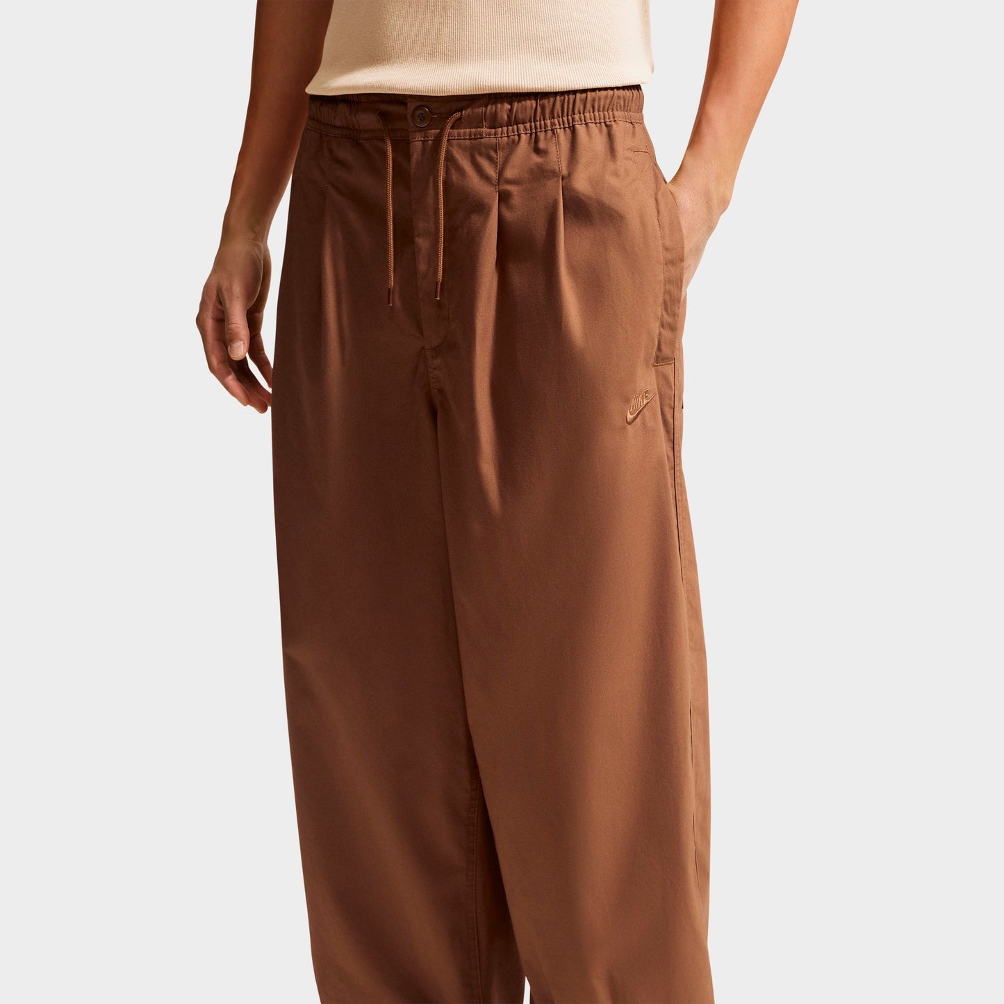 Men's Nike Club Balloon Pants - Ale Brown/Ale Brown