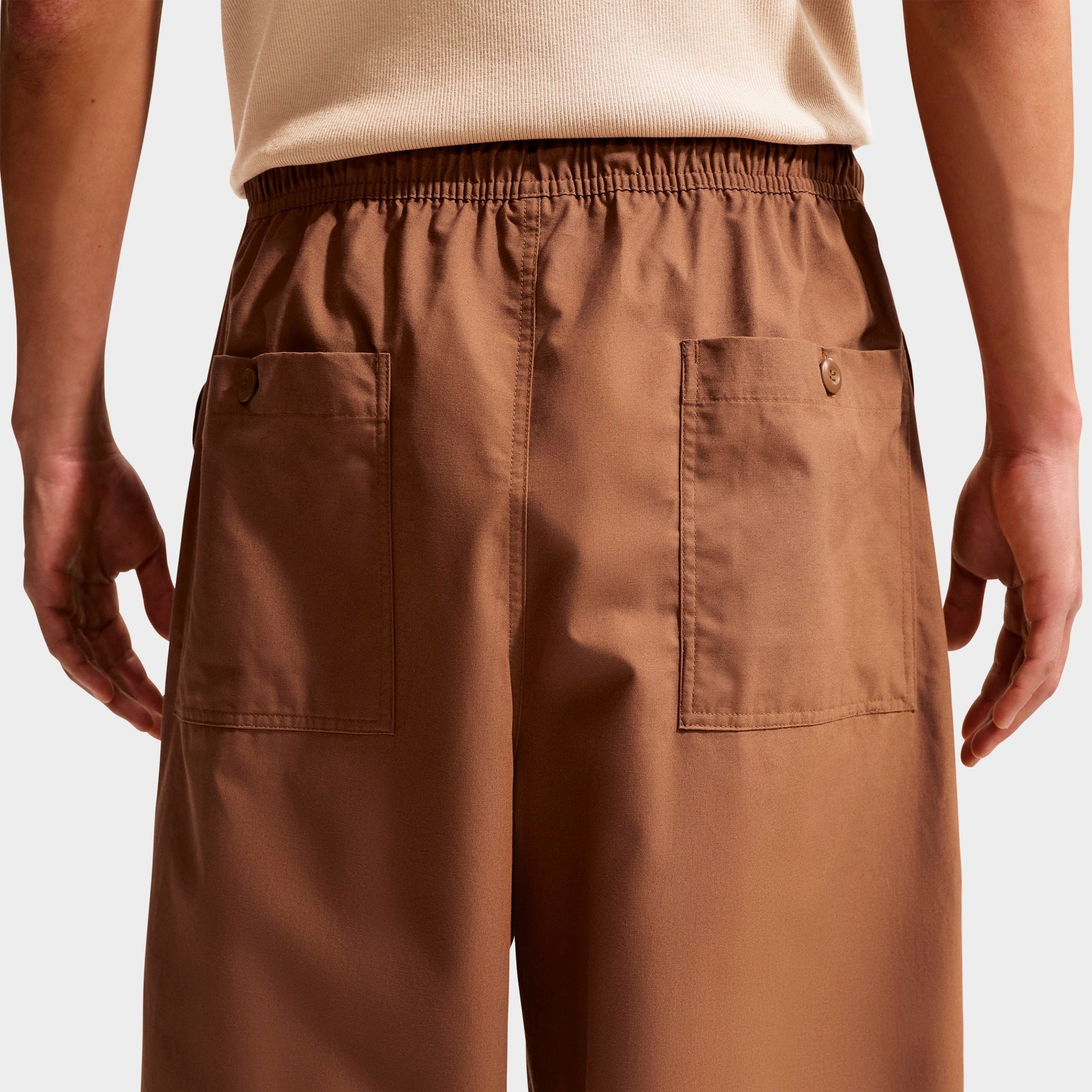 Men's Nike Club Balloon Pants - Ale Brown/Ale Brown