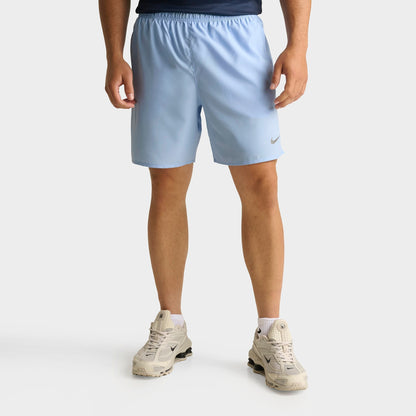 Men's Nike Dri-FIT Challenger Brief-Lined 7" Running Shorts - Psychic Blue/Anthracite