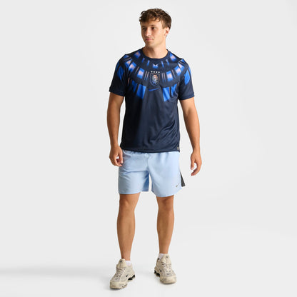 Men's Nike Dri-FIT Challenger Brief-Lined 7" Running Shorts - Psychic Blue/Anthracite