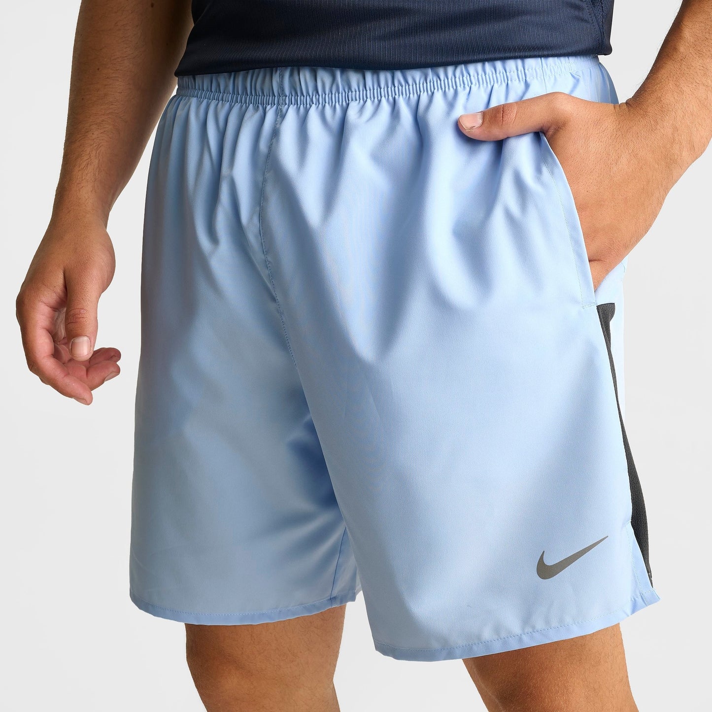 Men's Nike Dri-FIT Challenger Brief-Lined 7" Running Shorts - Psychic Blue/Anthracite