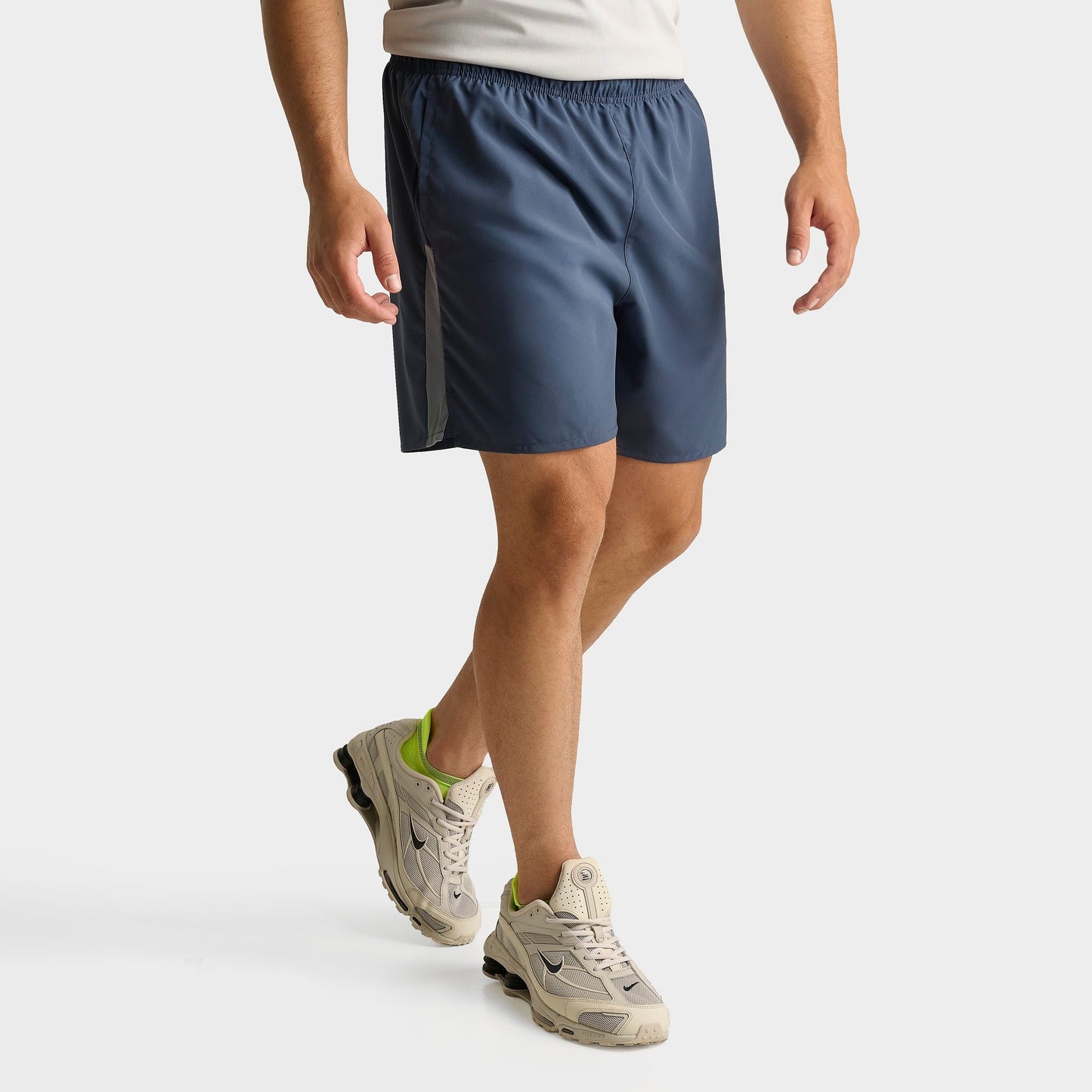 Men's Nike Dri-FIT Challenger Brief-Lined 7" Running Shorts - Thunder Blue/Smoke Grey