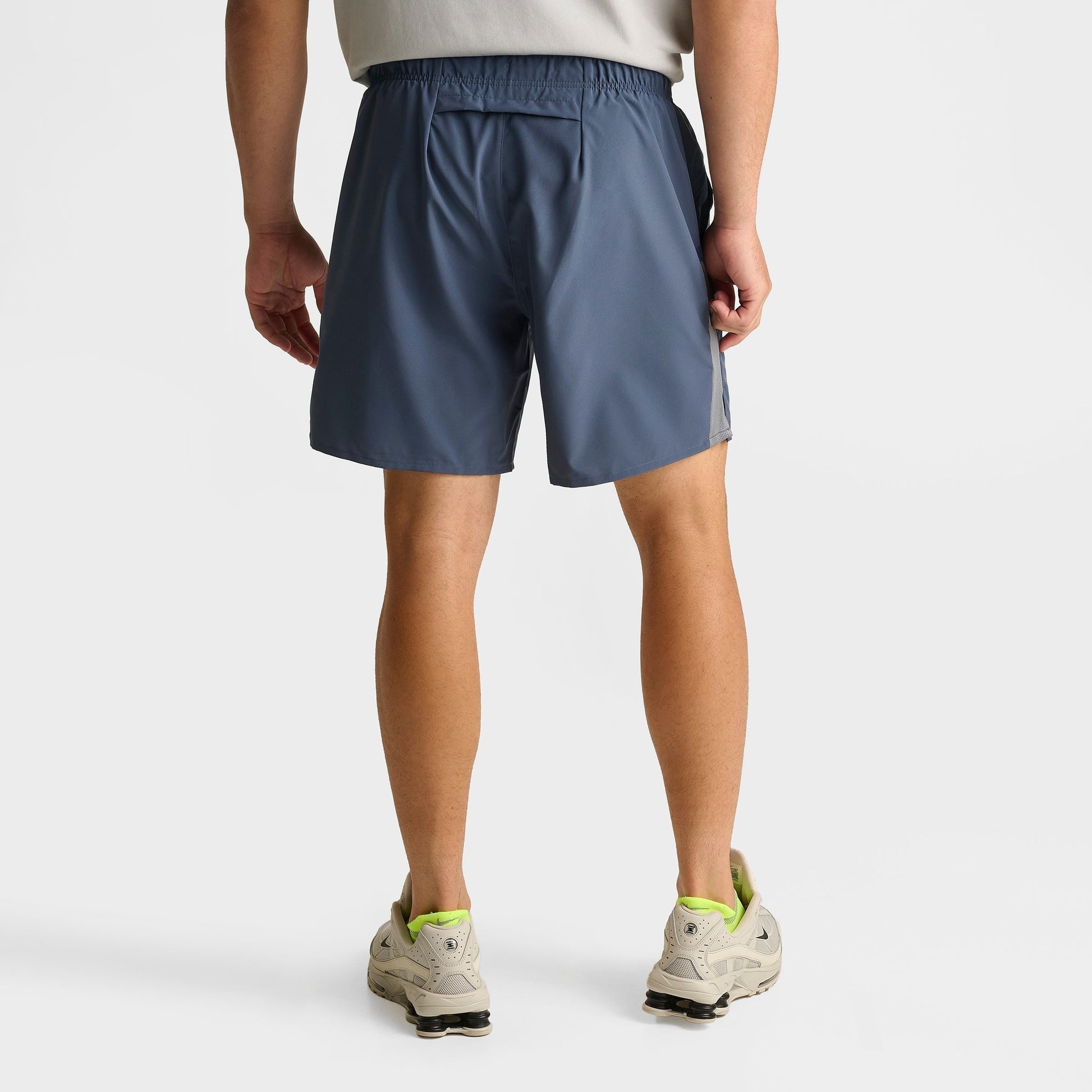Men's Nike Dri-FIT Challenger Brief-Lined 7" Running Shorts - Thunder Blue/Smoke Grey
