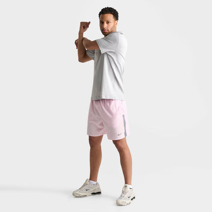 Men's Nike Dri-FIT Challenger Brief-Lined 7" Running Shorts - Pink Foam/Smoke Grey