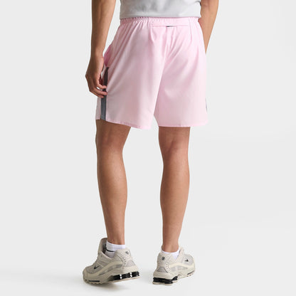 Men's Nike Dri-FIT Challenger Brief-Lined 7" Running Shorts - Pink Foam/Smoke Grey