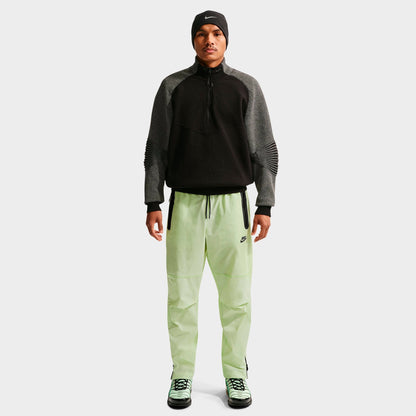 Men's Nike Tech Woven Pants - Light Liquid Lime/Black