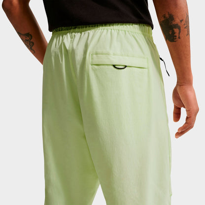 Men's Nike Tech Woven Pants - Light Liquid Lime/Black