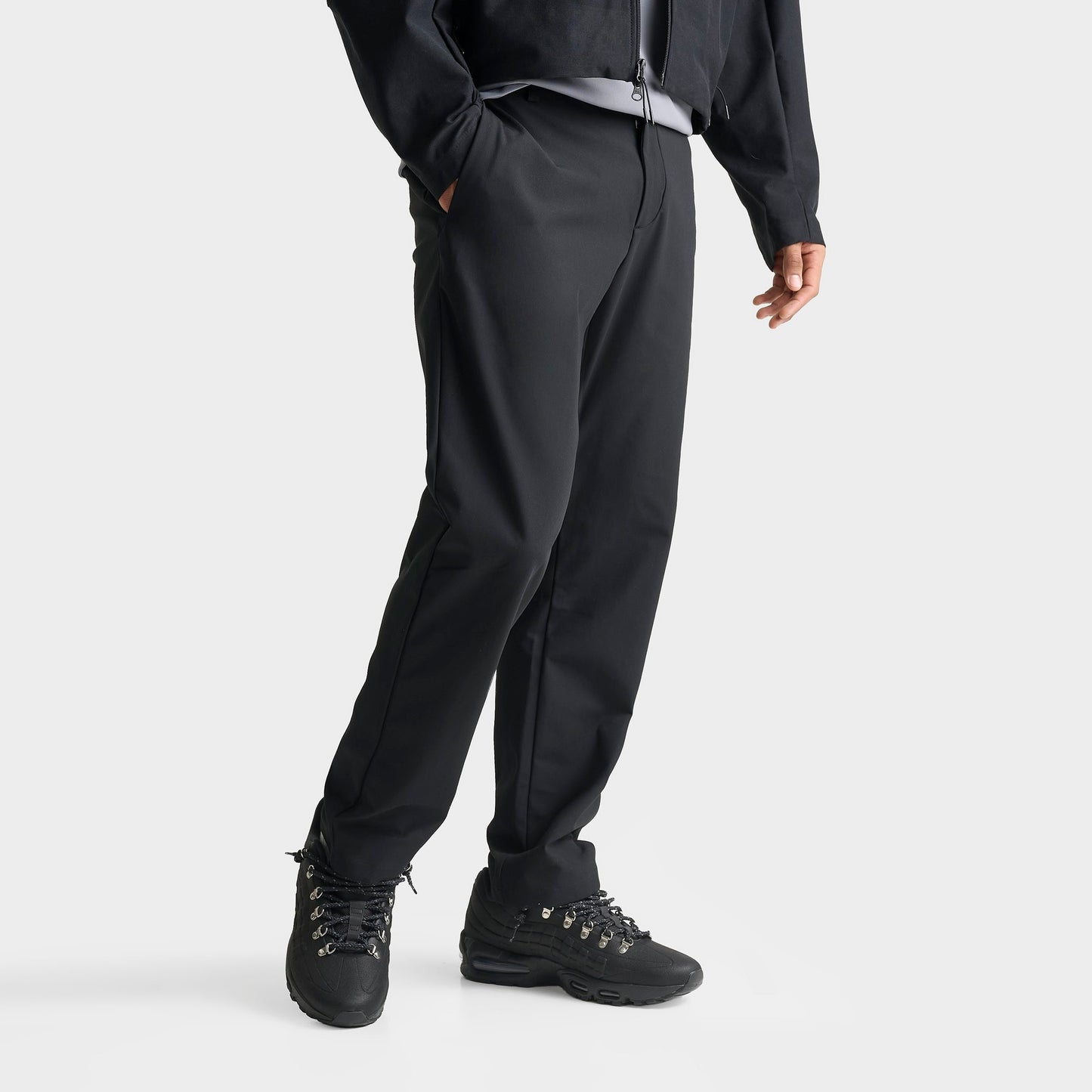 Men's Nike 24.7 PerfectStretch Dri-FIT Regular Chino Pants - Black/Black/Dark Smoke Grey