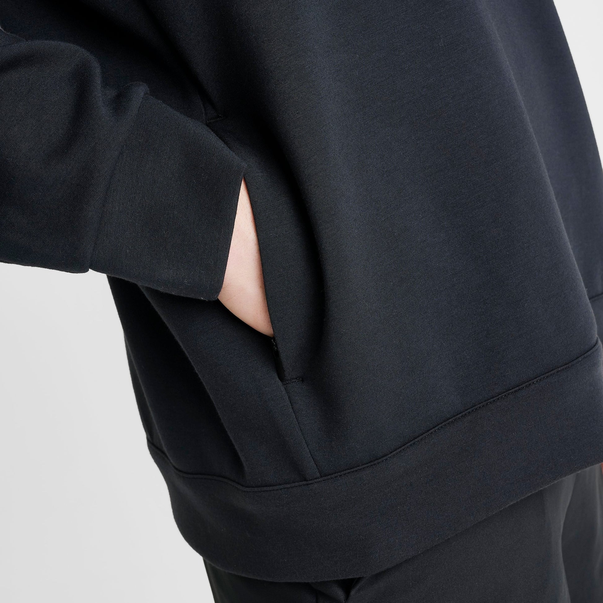 Men's Nike 24.7 ImpossiblySoft Dri-FIT Half-Zip Top - Black/Dark Smoke Grey