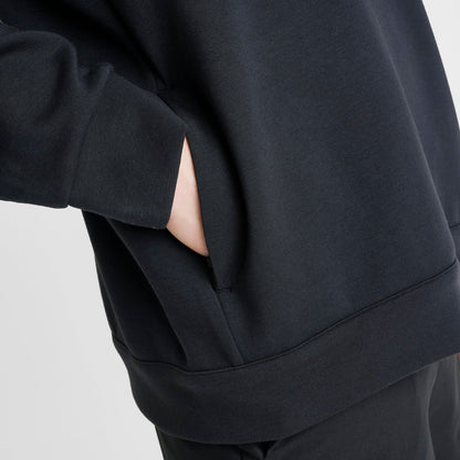Men's Nike 24.7 ImpossiblySoft Dri-FIT Half-Zip Top - Black/Dark Smoke Grey
