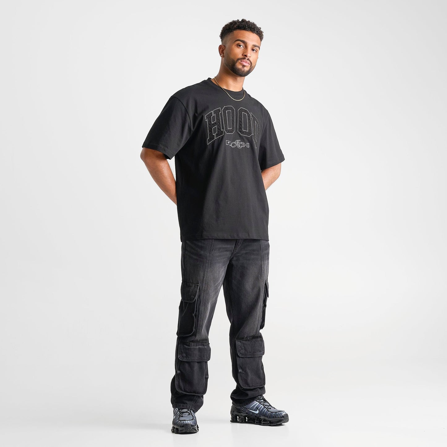 Men's Hoodrich Captain T-Shirt - Black