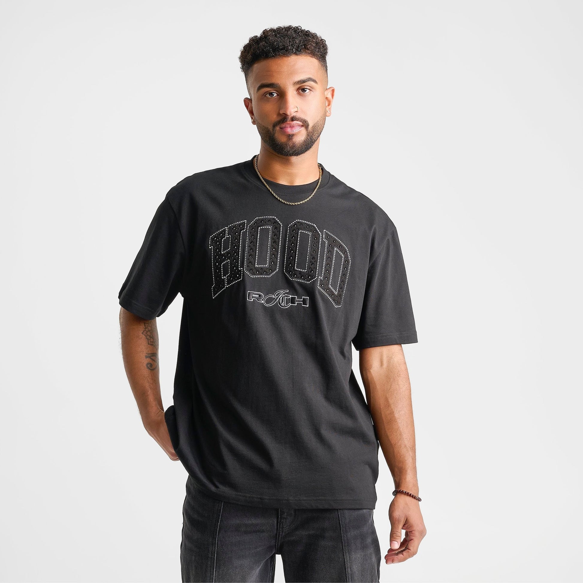Men's Hoodrich Captain T-Shirt - Black